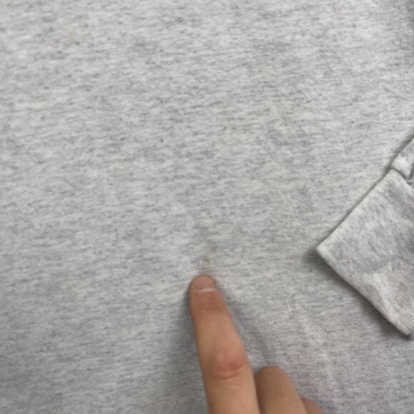 Guru Energy Long Sleeve Promo T-Shirt Men’s Sz L Gray Red Graphic Advertising - Picture 7 of 14